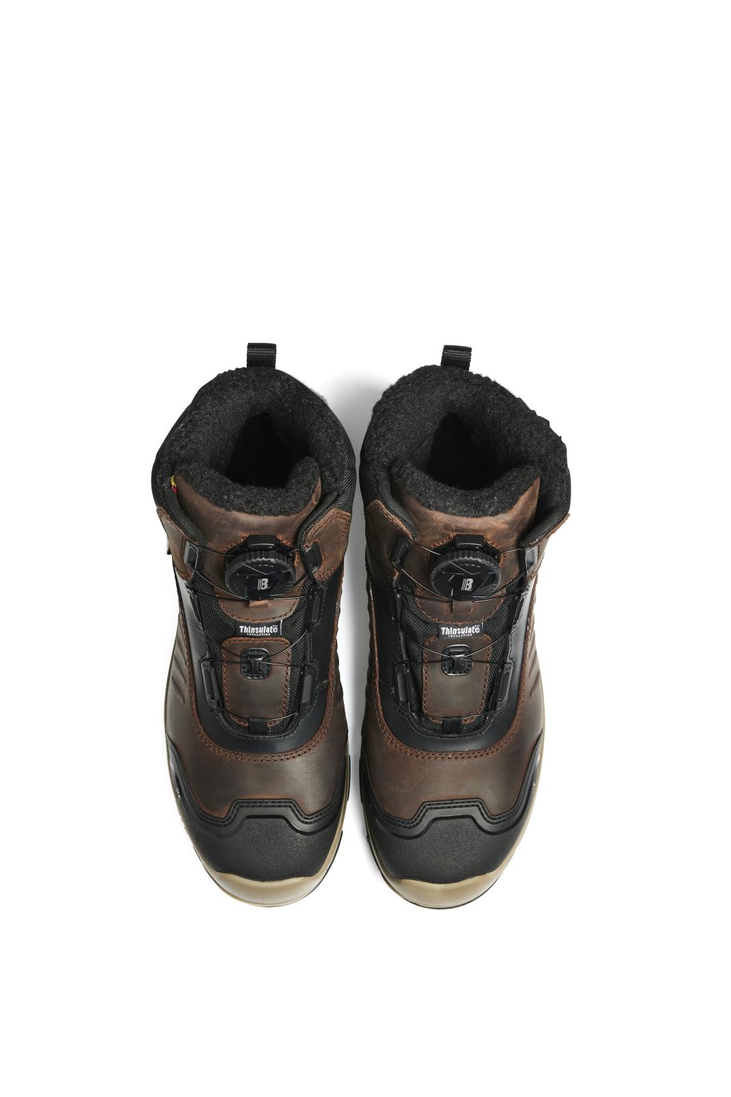 Blaklader New Shoes Storm Veiligheidsschoenen 24920 Hoog S3 SRC HRO WR CI bruin-zwart(7899)