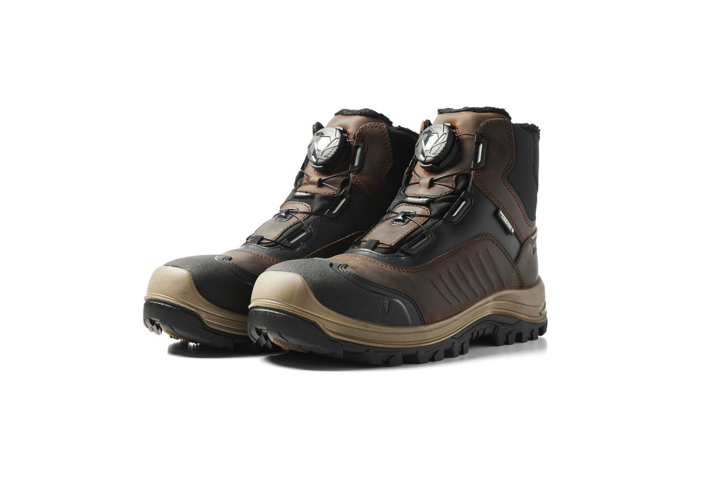 Blaklader New Shoes Storm Veiligheidsschoenen 24920 Hoog S3 SRC HRO WR CI bruin-zwart(7899)