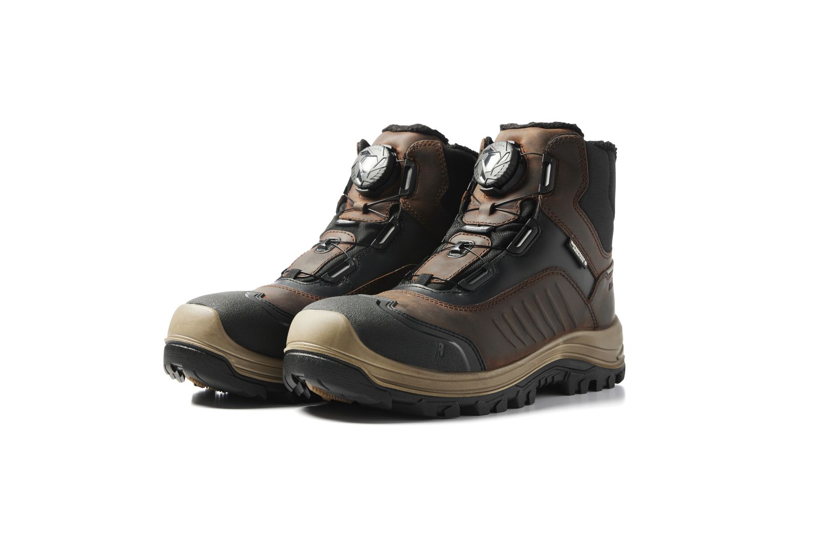 Blaklader New Shoes Storm Veiligheidsschoenen 24920 Hoog S3 SRC HRO WR CI bruin-zwart(7899)