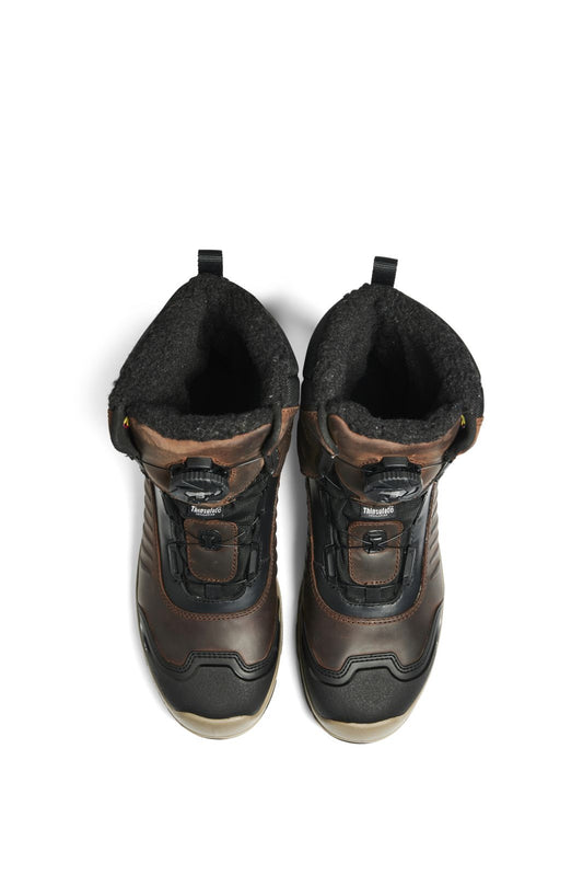 Blaklader New Shoes Storm Veiligheidsschoenen 24930 Hoog Winter  S3 SRC HRO WR CI bruin-zwart(7899)