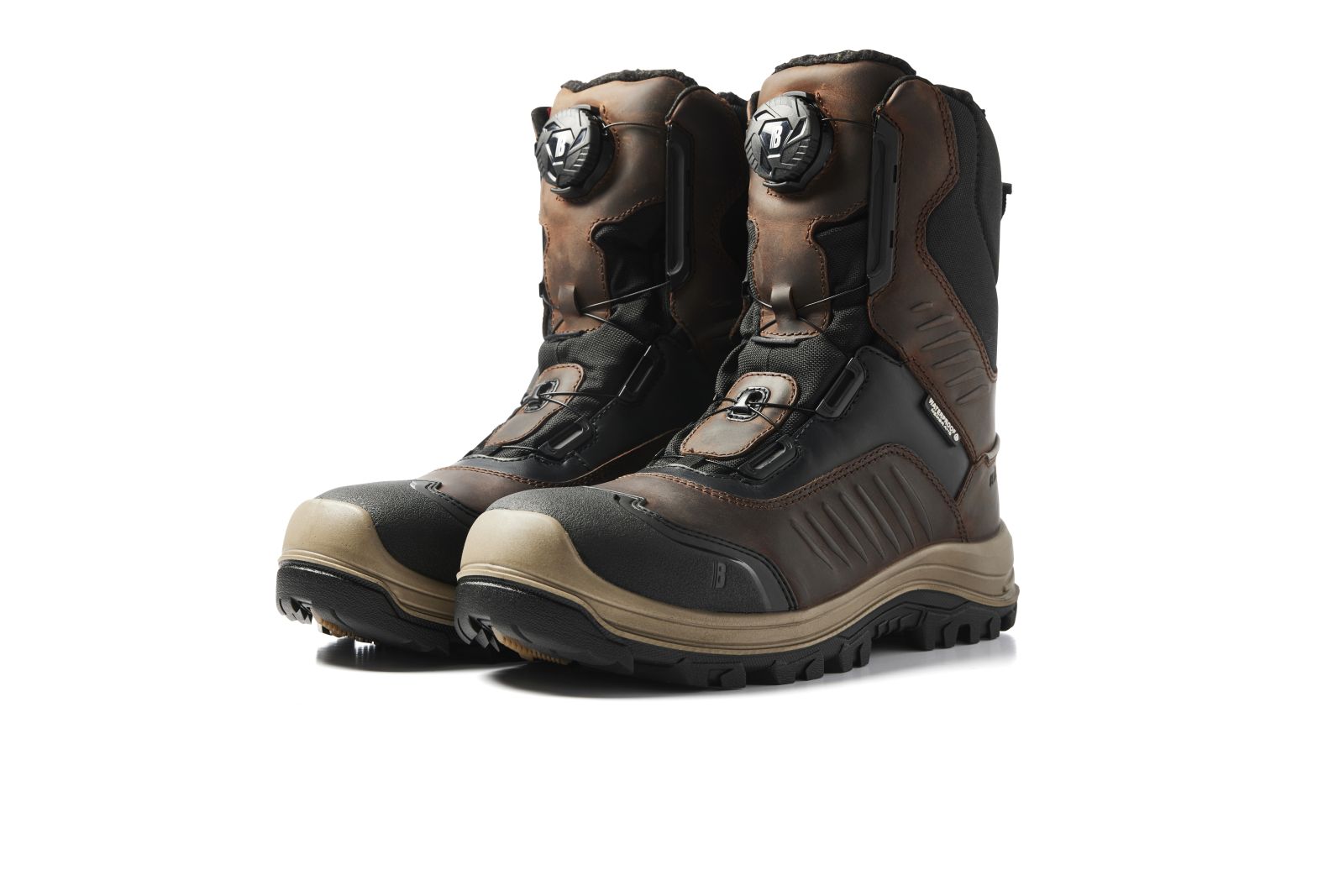 Blaklader New Shoes Storm Veiligheidsschoenen 24930 Hoog Winter  S3 SRC HRO WR CI bruin-zwart(7899)