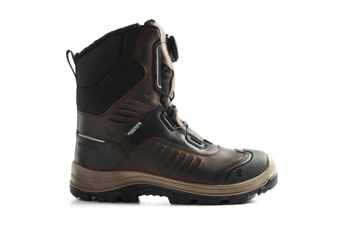 Blaklader New Shoes Storm Veiligheidsschoenen 24930 Hoog Winter  S3 SRC HRO WR CI bruin-zwart(7899)