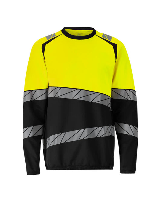 Mascot Accelerate safe Sweatshirt 25084-781 HiVis zwart-fluo geel(0917)