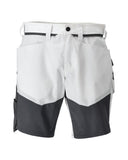 Mascot Customized Shorts 25149-230 stretch wit-steengrijs(0689)