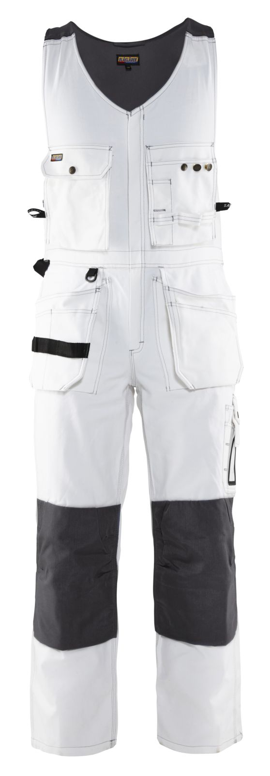 Blaklader amerikaans overalls 25321210 wit-donkergrijs(1098)