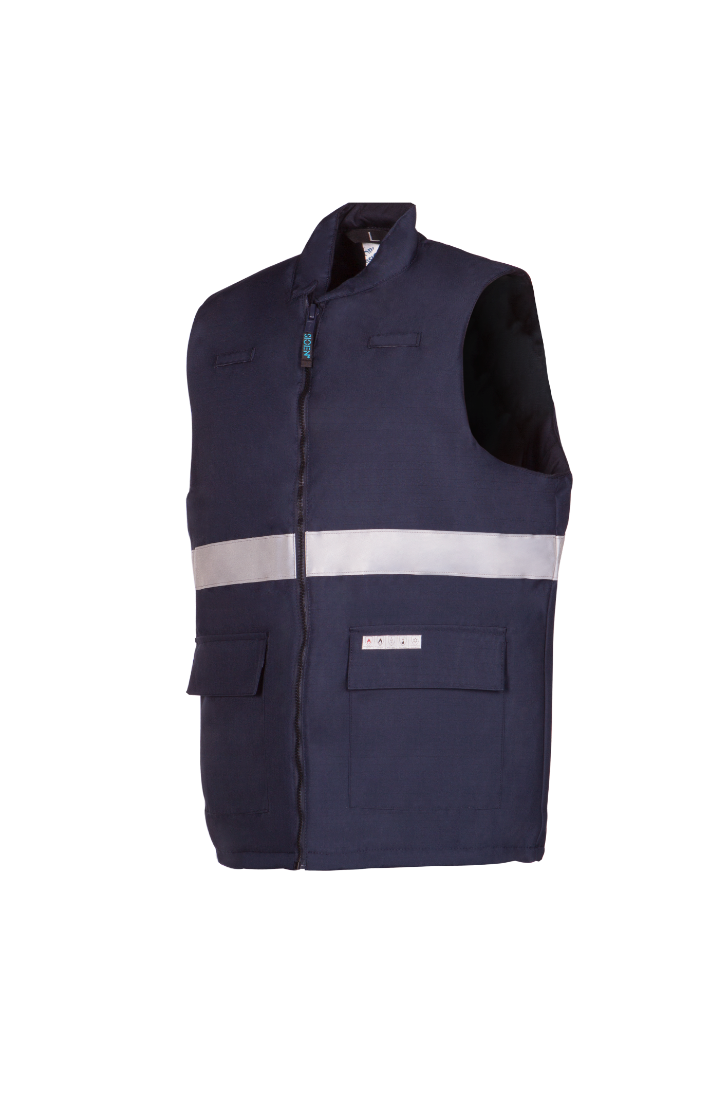 Sioen bodywarmer Garnich multinorm marineblauw