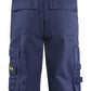 Blaklader bretelbroeken 26011501 marineblauw-fluo geel(8933)