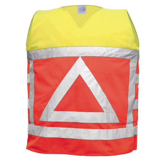 OXXA Verkeersregelaarsvest 0125 fluo oranje-fluo geel