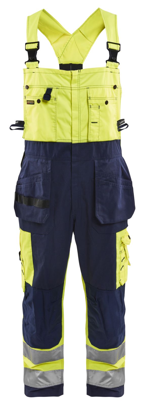 Blaklader Am. Overalls 26031860 HiVis geel-marineblauw(3389)