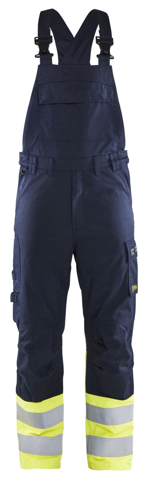 Blaklader am. overalls 26051519 marineblauw-fluo geel(8933)