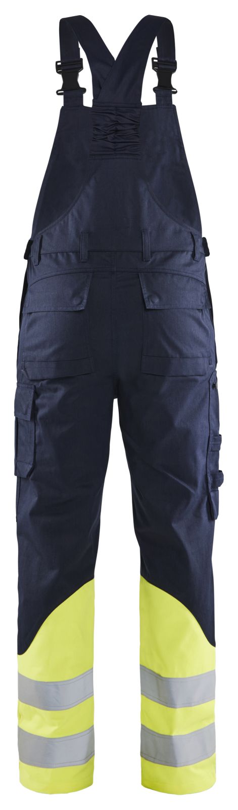 Blaklader am. overalls 26051519 marineblauw-fluo geel(8933)