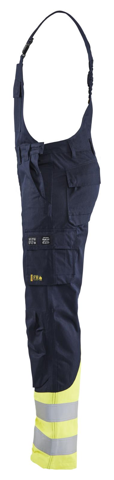 Blaklader am. overalls 26051519 marineblauw-fluo geel(8933)