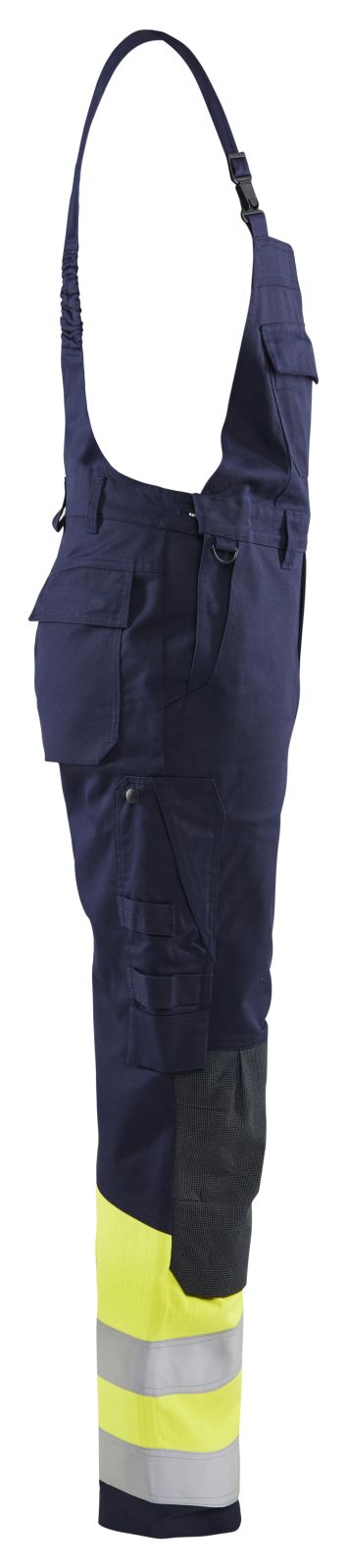 Blaklader tuinbroek 26071514 marineblauw-fluo geel(8933)