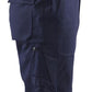 Blaklader tuinbroek 26071514 marineblauw-fluo geel(8933)