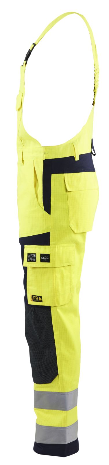 Blaklader Am. Overalls 26081514 Multinorm geel-marineblauw(3389)