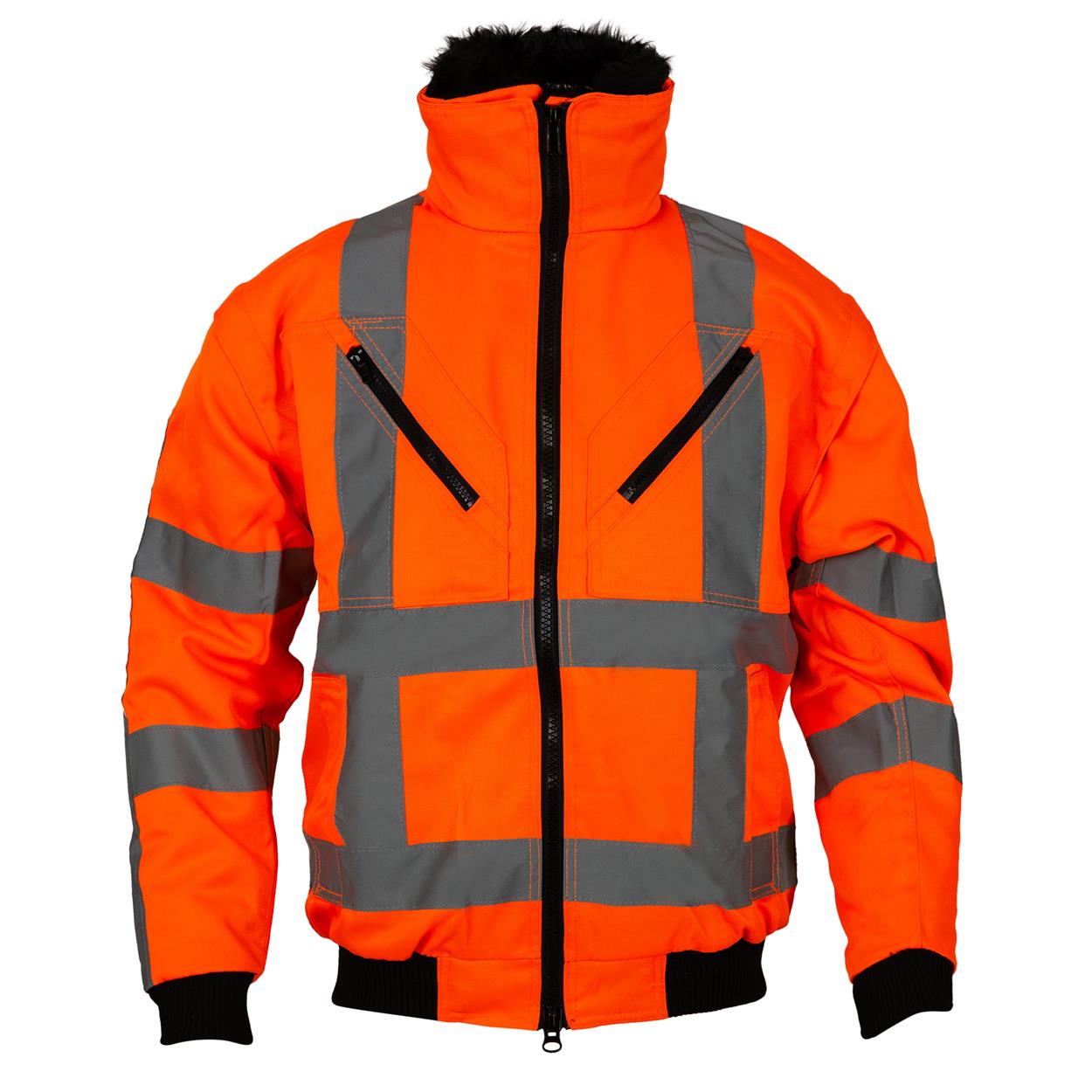 OXXA Essential Jassen Aka 0966 HiVis- RWS Uitneembare voering- mouwen fluo-oranje