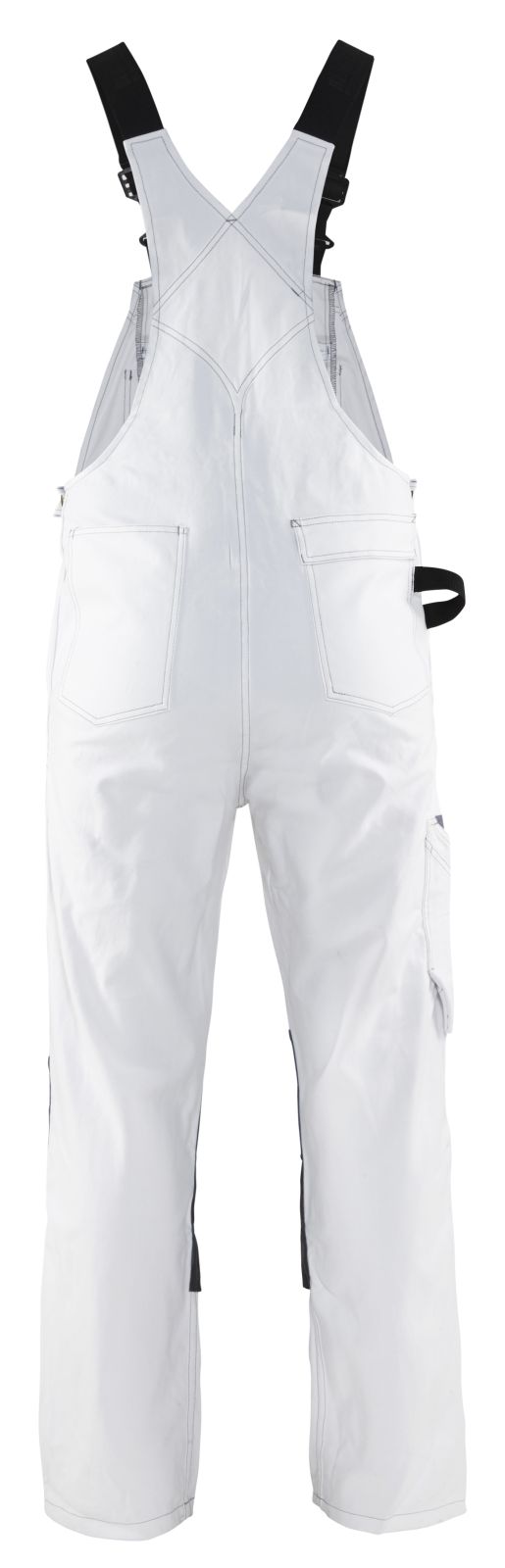 Blaklader tuinbroek 26111210 wit-donkergrijs(1098)