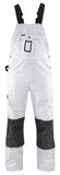 Blaklader tuinbroek 26111210 wit-donkergrijs(1098)