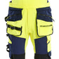 Blaklader High vis 4-weg stretch Bretelbroeken 26261648 HiVis fluo geel-marineblauw(3389)
