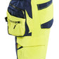 Blaklader High vis 4-weg stretch Bretelbroeken 26261648 HiVis fluo geel-marineblauw(3389)