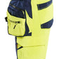 Blaklader High Vis Bretelbroeken 26261648 4-weg stretch HiVis fluo geel-marineblauw(3389)
