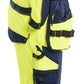 Blaklader High vis 4-weg stretch Bretelbroeken 26261648 HiVis fluo geel-marineblauw(3389)
