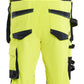Blaklader High vis 4-weg stretch Bretelbroeken 26261648 HiVis fluo geel-zwart(3399)