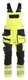 Blaklader High vis Bretelbroeken 26261648 4-weg stretch HiVis fluo geel-zwart(3399)