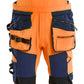 Blaklader High vis 4-weg stretch Bretelbroeken 26261648 HiVis fluo oranje-marineblauw(5389)