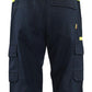 Blaklader Industrie/Service Bretelbroeken 26441832 Industrie Stretch donker marineblauw-fluo geel(8633)