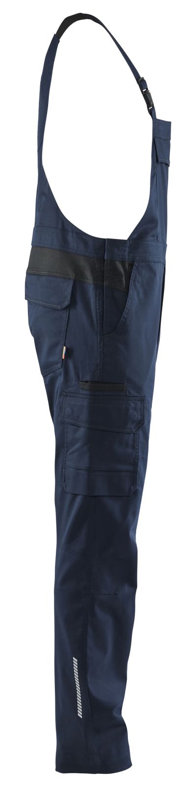 Blaklader Industrie bretelbroeken 26441832 stretch donker marineblauw-zwart(8699)