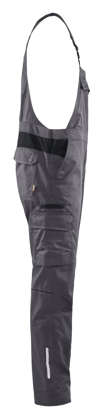 Blaklader bretelbroeken 26441832 midden grijs-zwart(9699)