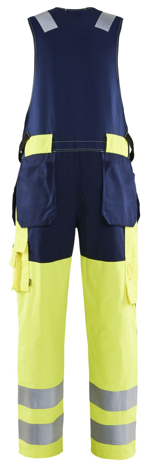 Blaklader Bodybroeken 26531804 HiVis geel-marineblauw(3389)