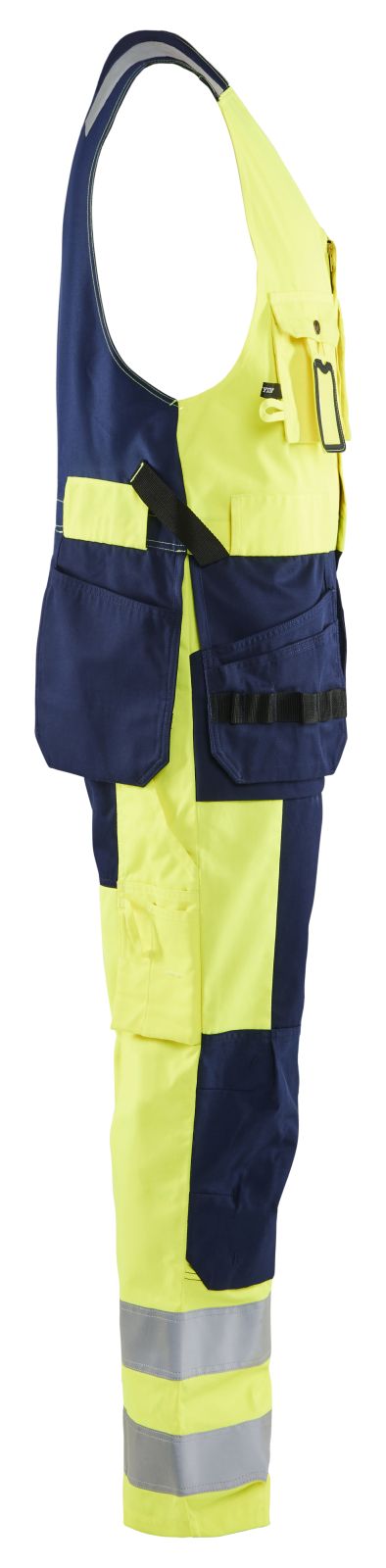 Blaklader Bodybroeken 26531804 HiVis geel-marineblauw(3389)