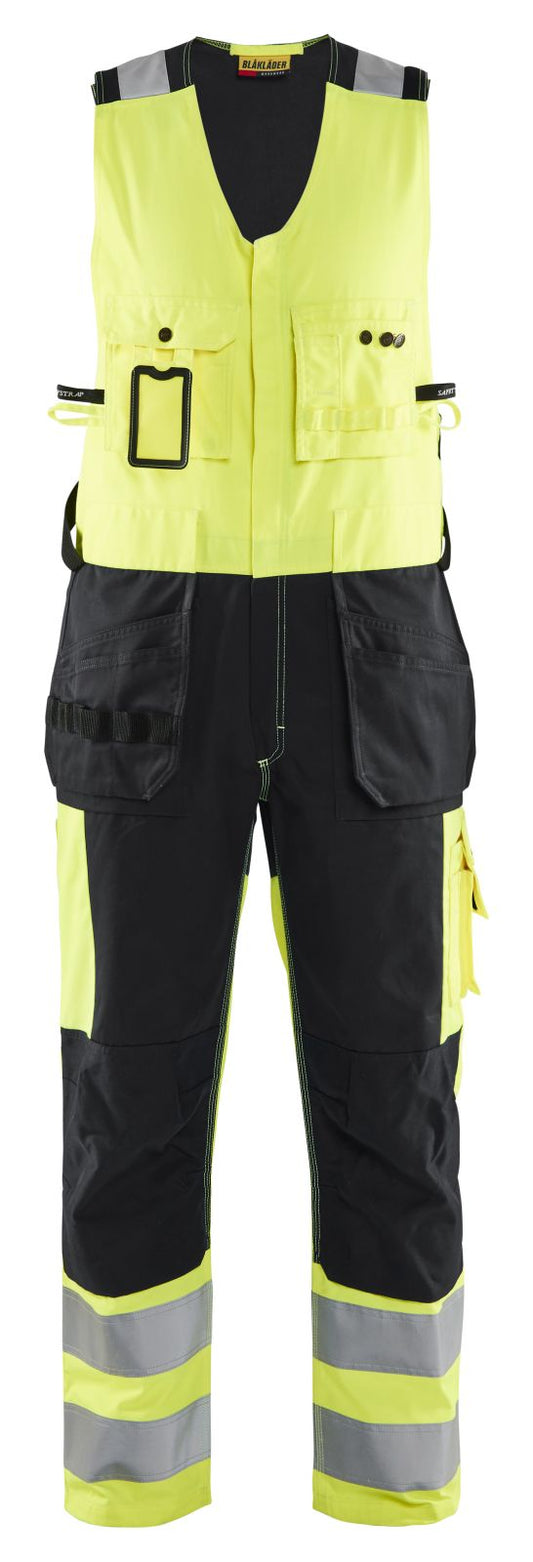 Blaklader Bodybroeken 26531804 HiVis geel-zwart(3399)