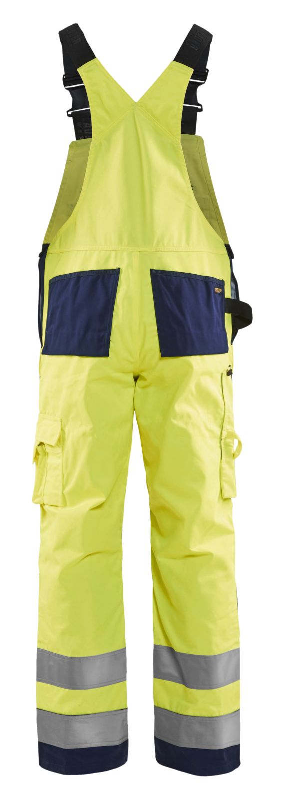 Blaklader tuinbroek 26601811 fluo geel-marineblauw(3389)
