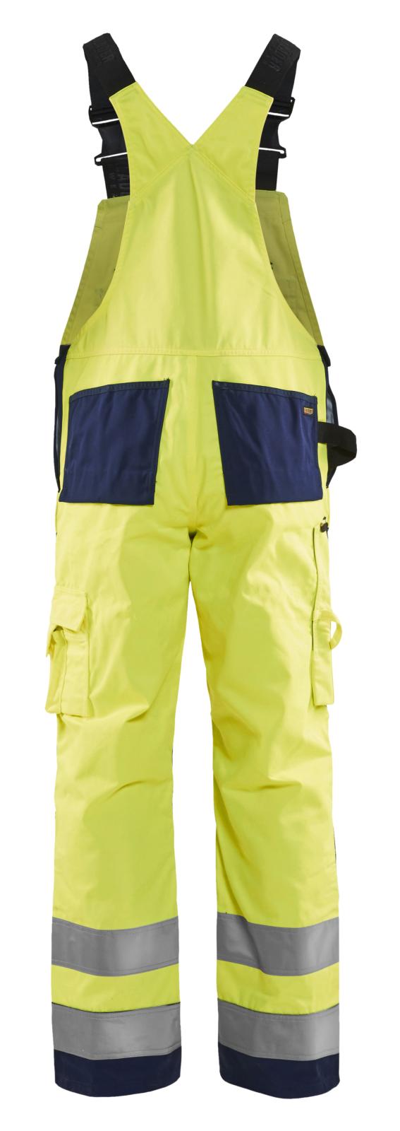 Blaklader tuinbroek 26601811 fluo geel-marineblauw(3389)