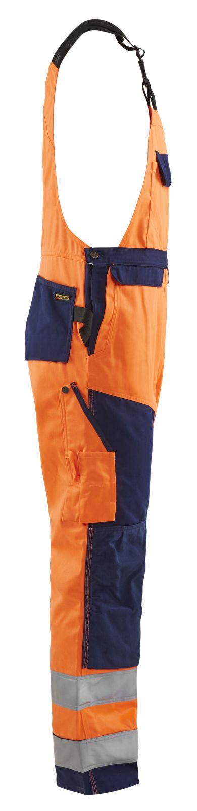 Blaklader tuinbroek 26601811 fluo oranje-marineblauw(5389)