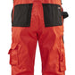 Blaklader tuinbroek 26601811 fluo rood-zwart(5599)