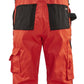 Blaklader tuinbroek 26601811 fluo rood-zwart(5599)
