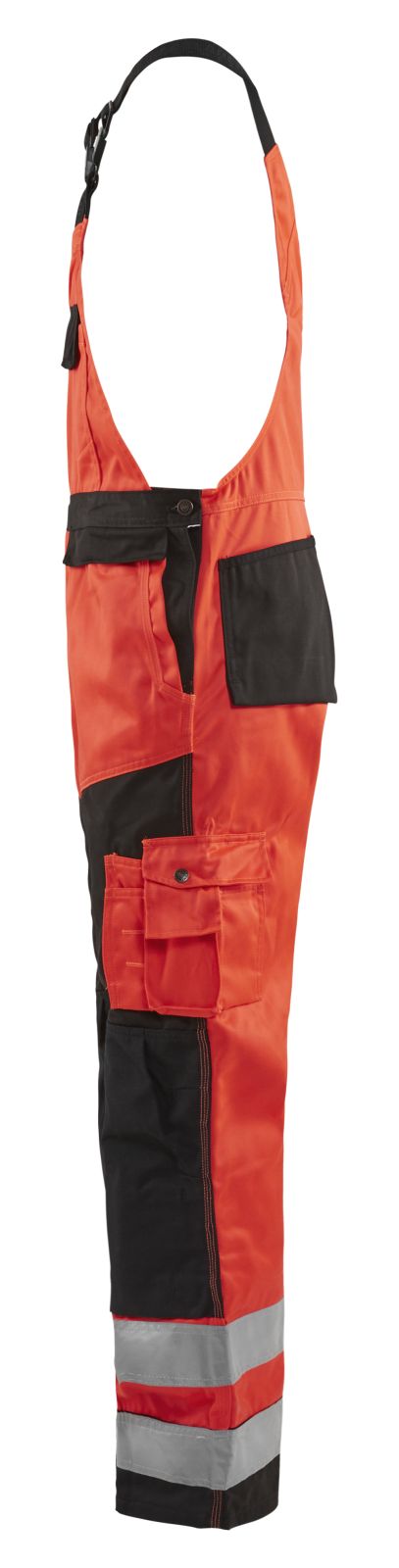 Blaklader tuinbroek 26601811 fluo rood-zwart(5599)