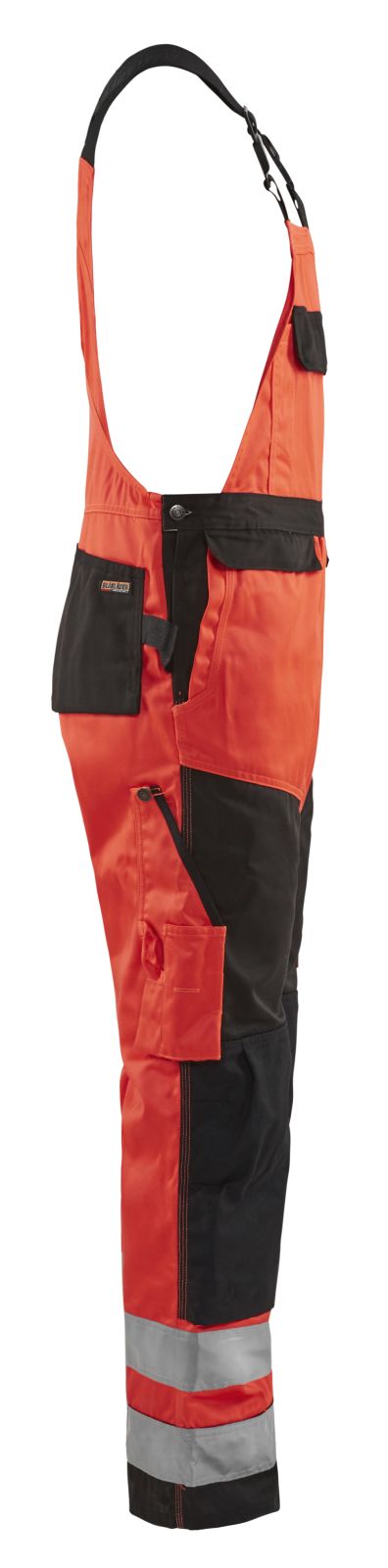 Blaklader tuinbroek 26601811 fluo rood-zwart(5599)