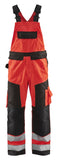 Blaklader tuinbroek 26601811 fluo rood-zwart(5599)
