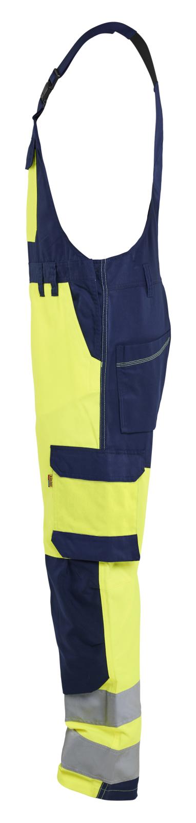 Blaklader High Vis Bretelbroeken 26631905 HiVis fluo geel-marineblauw(3389)