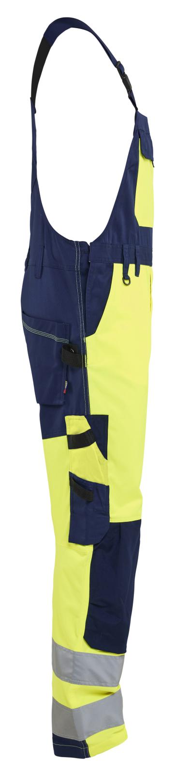 Blaklader High Vis Bretelbroeken 26631905 HiVis fluo geel-marineblauw(3389)