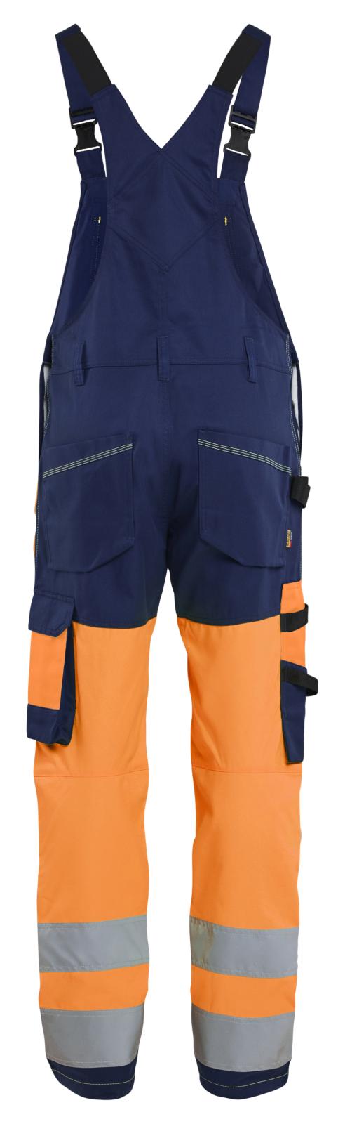Blaklader High Vis Bretelbroeken 26631905 HiVis fluo oranje-marineblauw(5389)