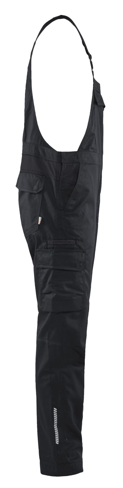 Blaklader Industrie bretelbroeken 26661344 stretch zwart(9900)