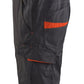 Blaklader Am. Overalls 26951330 met Stretch zwart-rood(9956)