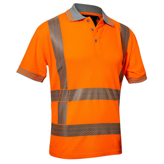 OXXA Premium Poloshirt X-Viz-Comfort 6210 fluo oranje