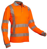 OXXA Premium Poloshirt X-Viz-Comfort-Long 6220 fluo oranje